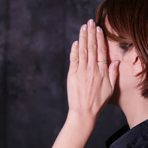 リング 指輪 天然石 オーバル ANTICO ASR008