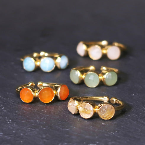 ナノッタ 指輪 アベンチュリン ラウンド GD ASR015-SR073-AVENTU