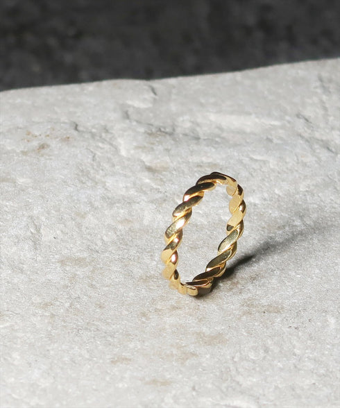 リング 指輪 スターリングシルバー925 ロープ ツイスト ANTICO ASR019