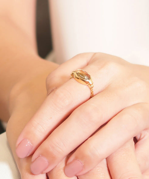 リング 指輪 天然石 オーバル ANTICO ASR026