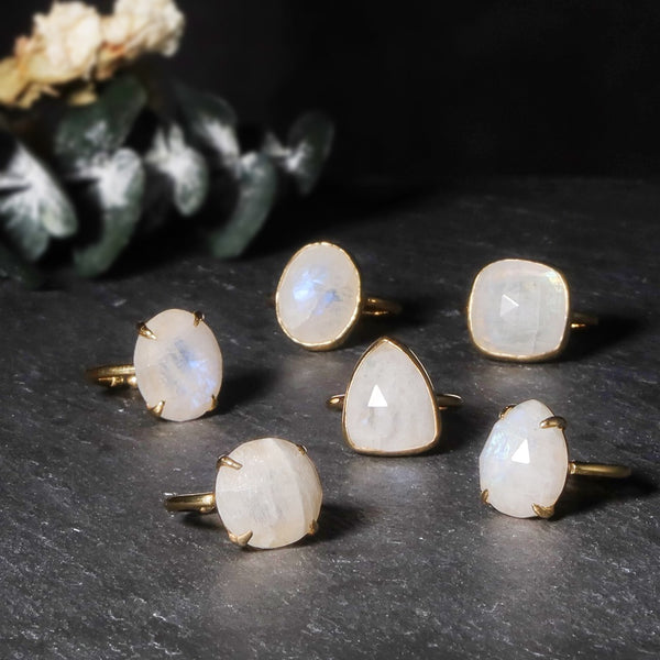 ナノッタ 指輪 ムーンストーン フクリン ドロップ ASR028-BEDRO