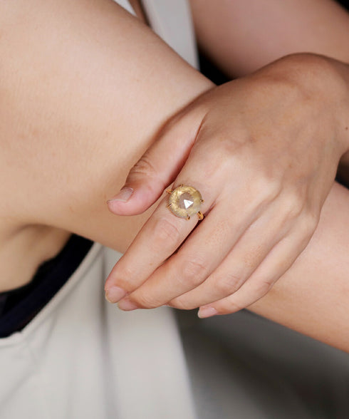 リング 指輪 天然石 ティアドロップ ラウンド オーバル スクエア トリリアント 三角 ANTICO ASR029