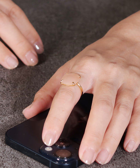 リング 指輪 天然石 ティアドロップ ラウンド オーバル スクエア トリリアント 三角 ANTICO ASR033