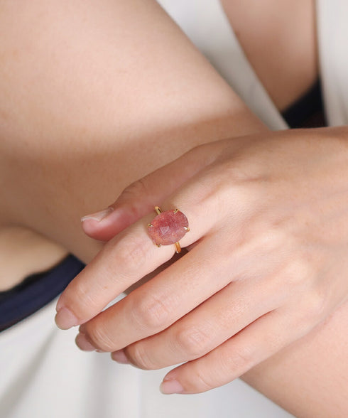 リング 指輪 天然石 ティアドロップ ラウンド オーバル スクエア トリリアント 三角 ANTICO ASR035