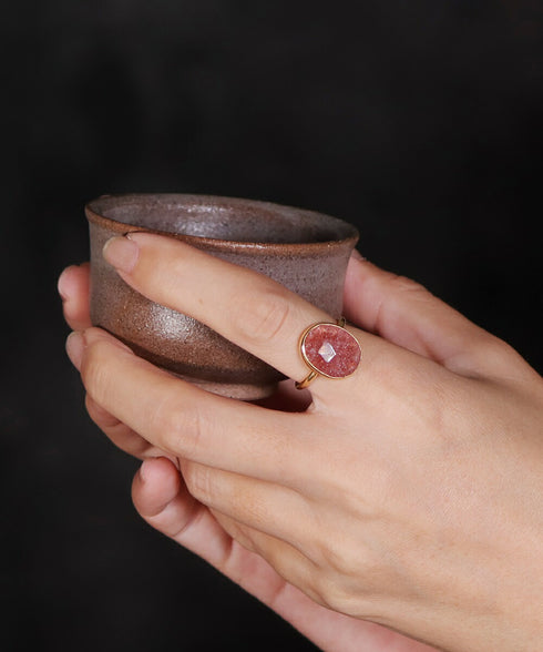 リング 指輪 天然石 ティアドロップ ラウンド オーバル スクエア トリリアント 三角 ANTICO ASR035