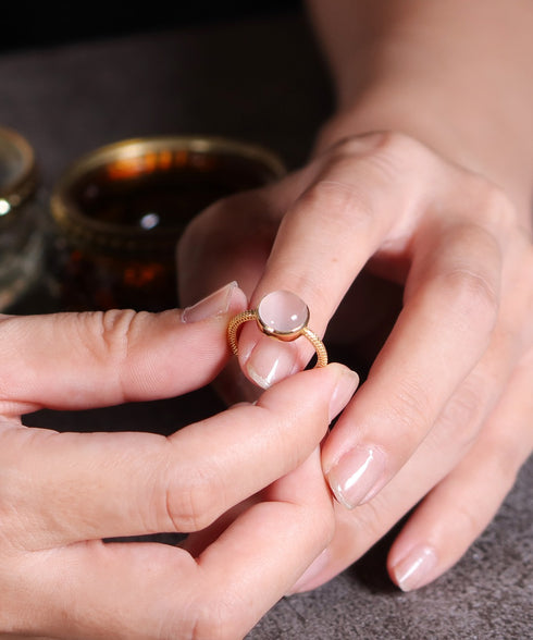 リング 指輪 天然石 ラウンド ANTICO ASR036