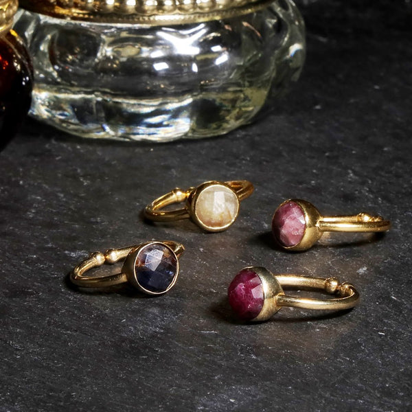 ナノッタ 指輪 ナチュラルサファイア ブルー系 ラウンド ASR040-BLUE