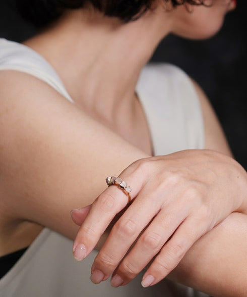 リング 指輪 天然石 アンリファインド ANTICO ASR041