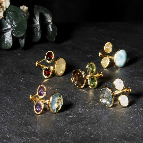 ナノッタ 指輪 ブルートパーズ・アメジスト ASR043-BLUAME