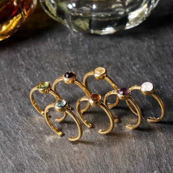 ナノッタ 指輪 アメジスト ラウンド フクリン GD ASR044-AMETHY