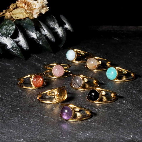 ナノッタ 指輪 アメジスト ラウンド フクリン GD ASR046-AMETHY