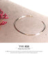 THE 純銀 バングル ブレスレット BBA001