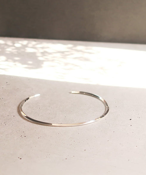 THE 純銀 バングル ブレスレット BBA001