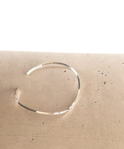 THE 純銀 バングル ブレスレット BBA003