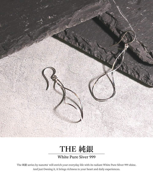 THE 純銀 ピアス BEA001