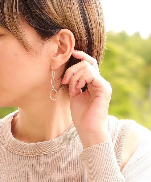 THE 純銀 ピアス BEA001