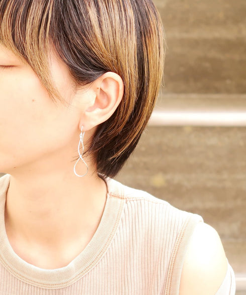 THE 純銀 ピアス BEA001