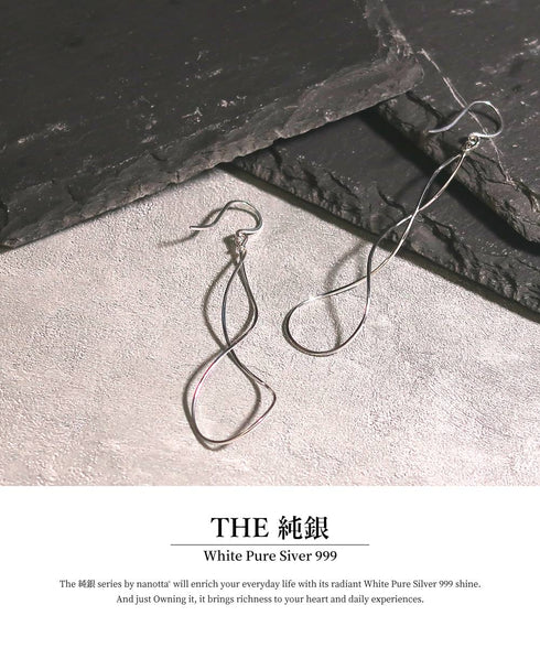 THE 純銀 ピアス BEA003