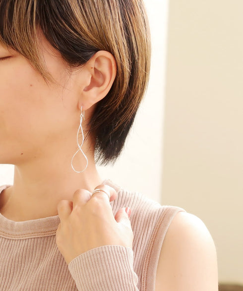 THE 純銀 ピアス BEA003