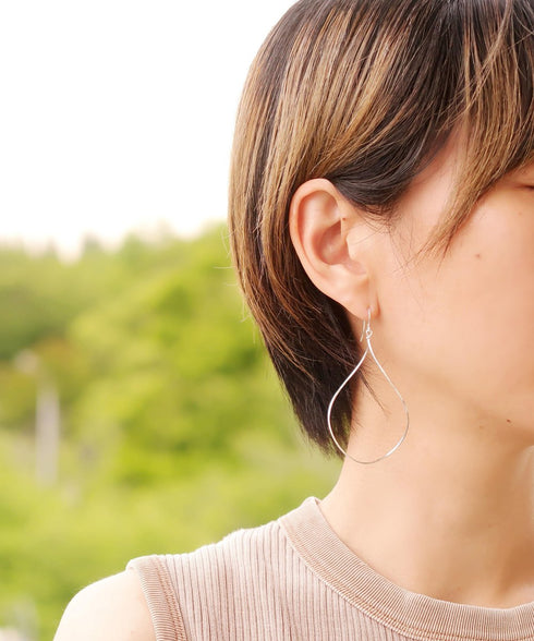 THE 純銀 ピアス BEA005