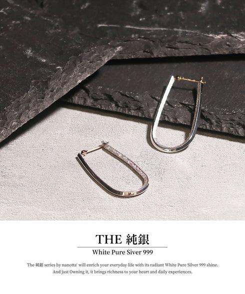 THE 純銀 ピアス BEA006