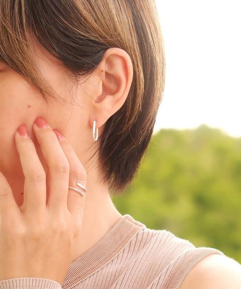 THE 純銀 ピアス BEA007