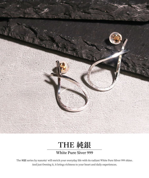 THE 純銀 ピアス BEA008