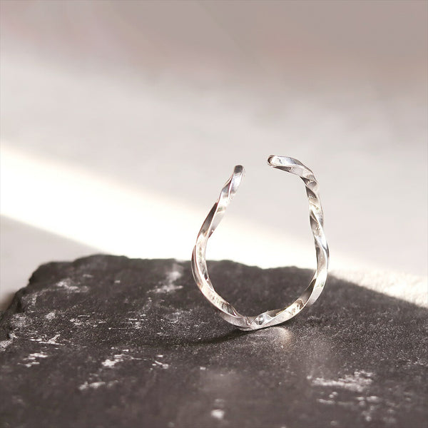 ナノッタ イヤーカフ SV999 スパイラル BEC001-SV999