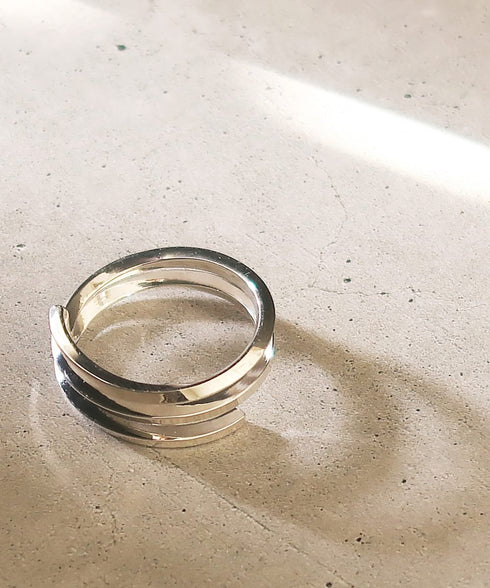 THE 純銀 リング 指輪 BRN002