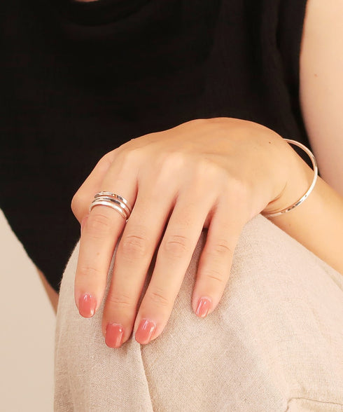 THE 純銀 リング 指輪 BRN002