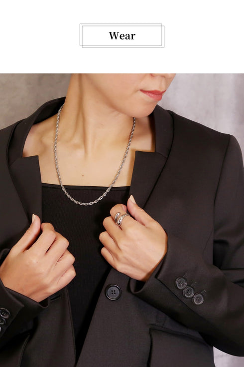 ネックレス サージカルステンレス 316L チェーン CNC002