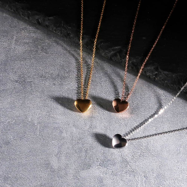 ナノッタ ネックレス 316L ハート GD CNC003-GD