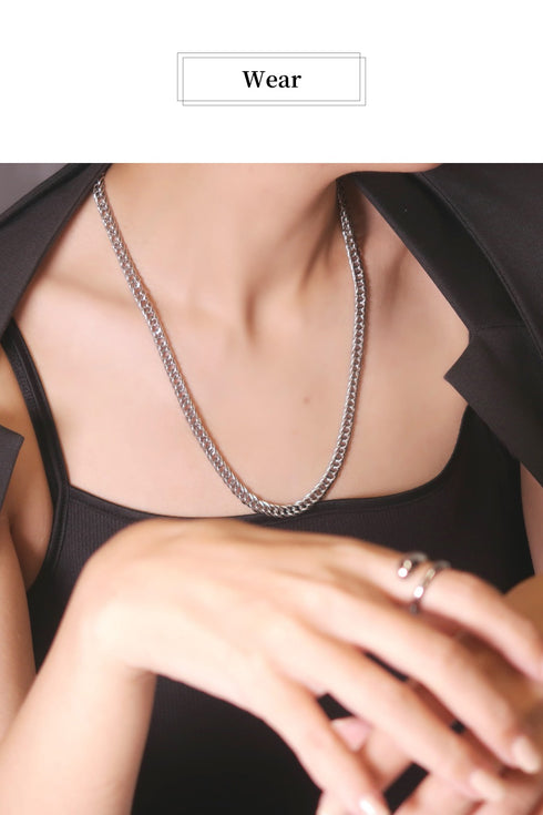 ネックレス サージカルステンレス 316L チェーン CNC006