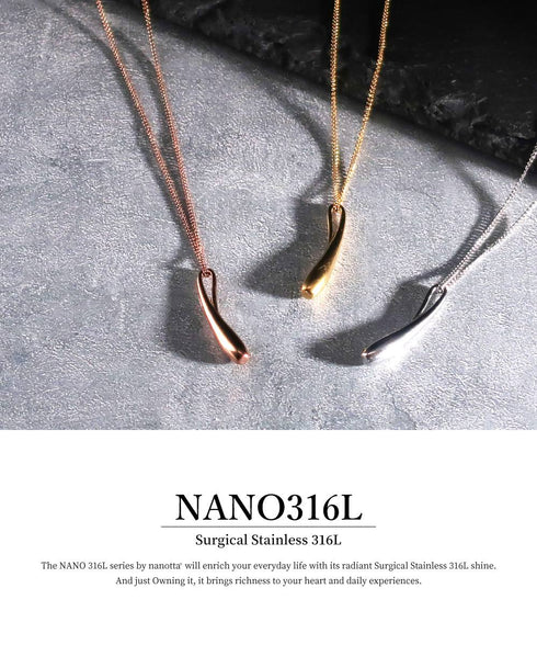 ネックレス サージカルステンレス 316L 棒 CNC008