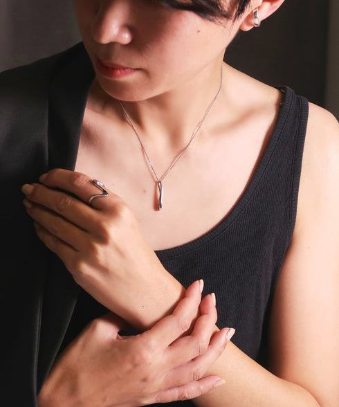 ネックレス サージカルステンレス 316L 棒 CNC008