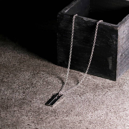 ナノッタ ネックレス 316L プレート クロス SV CNC009-SV