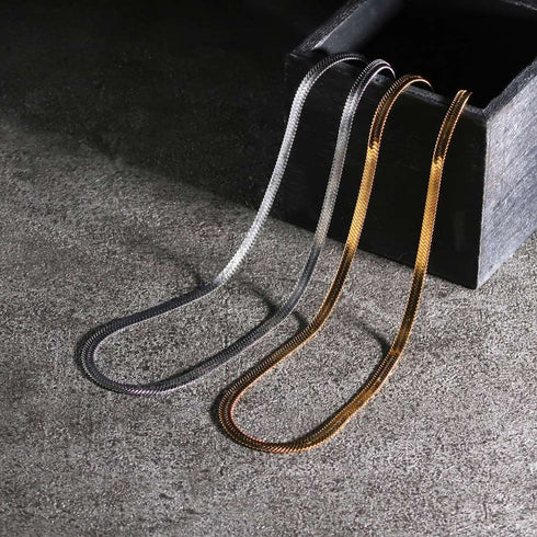 ナノッタ ネックレス 316L スネークチェーン GD CNC013-GD