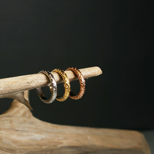 ナノッタ 指輪 316L ハワイアン GD 11号 CRN007-GDS11