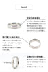 リング 指輪 サージカルステンレス 316L ローマ数字 CRN010