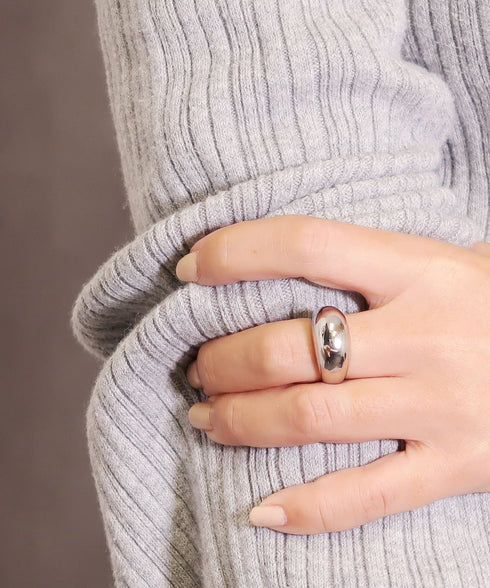 リング 指輪 サージカルステンレス 316L ツボ押し CRN019