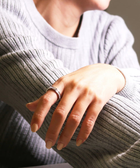 リング 指輪 サージカルステンレス 316L エタニティ CRN022