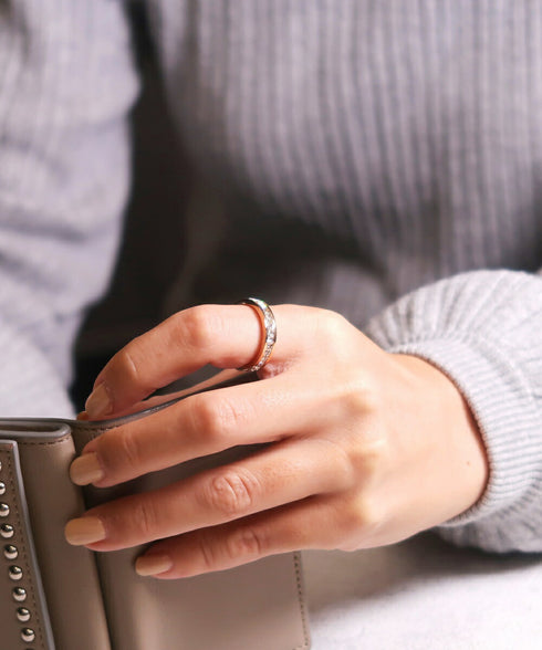 リング 指輪 サージカルステンレス 316L エタニティ CRN022