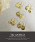 ピアス フック ロマネコイン ANTICO DER005