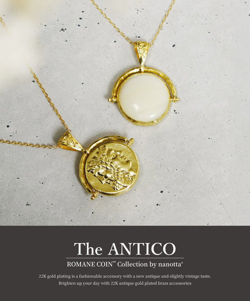 ネックレス シェル ロマネコイン ANTICO DNC012