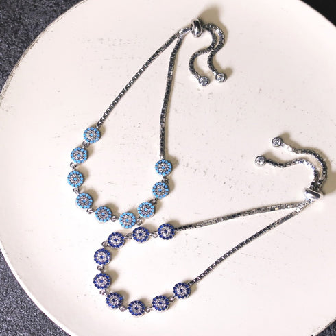 ナノッタ ブレスレット SV925 CZ ネイビーナザール SV NBR002-SVNAVY