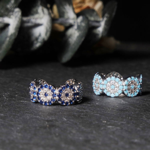 ナノッタ イヤーカフ SV925 CZ ターコイズ ナザール NEC001-SVTURQ