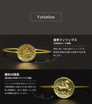 バングル ブレスレット オリエンタル ロマネコイン ANTICO DBR003