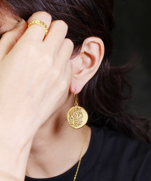 ピアス フック ロマネコイン ANTICO DER002