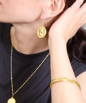 ピアス フック ロマネコイン ANTICO DER002