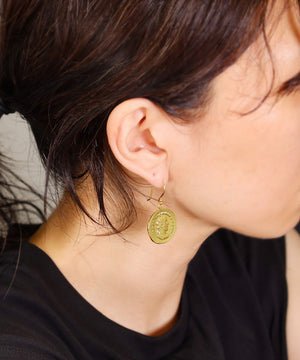 ピアス フック ロマネコイン ANTICO DER003